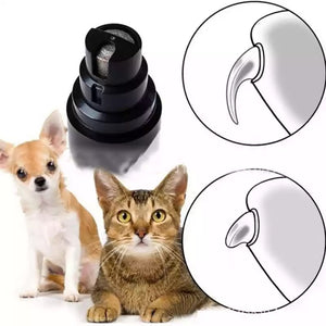 Rechargeable Nails Dog Care Grooming USB A1 Electric Dog Nail Trimmer Pets Paws Nail Cutter