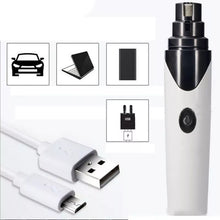 Load image into Gallery viewer, Rechargeable Nails Dog Care Grooming USB A1 Electric Dog Nail Trimmer Pets Paws Nail Cutter