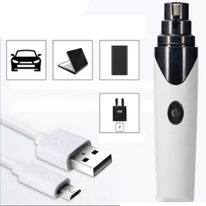 Rechargeable Nails Dog Care Grooming USB A1 Electric Dog Nail Trimmer Pets Paws Nail Cutter