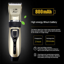 Load image into Gallery viewer, Grooming Clippers Cordless Electrical or set