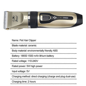 Grooming Clippers Cordless Electrical or set