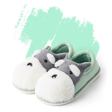 Load image into Gallery viewer, Winter Warm Men’s &amp; Women Home Slippers  Short Plush Slippers Female Non-slip Soft Cotton Indoor Shoes Lovers Slippers