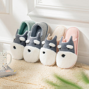 Winter Warm Men’s & Women Home Slippers  Short Plush Slippers Female Non-slip Soft Cotton Indoor Shoes Lovers Slippers