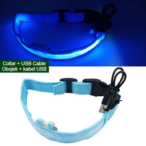 Night Collar  Reflective Warning for dogs safety