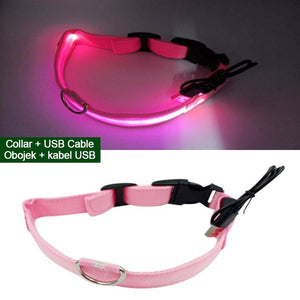 Night Collar  Reflective Warning for dogs safety