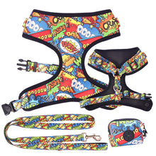 Load image into Gallery viewer, Cool dog vest harness, matching lead and poo bag.